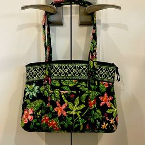 Vera Bradley small tote. Colorful tropical print.